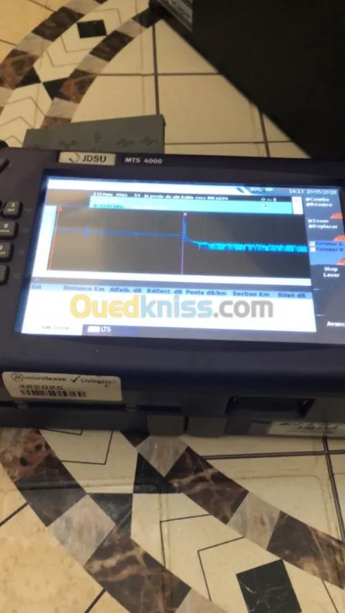 Fibre optique raccordement et test  