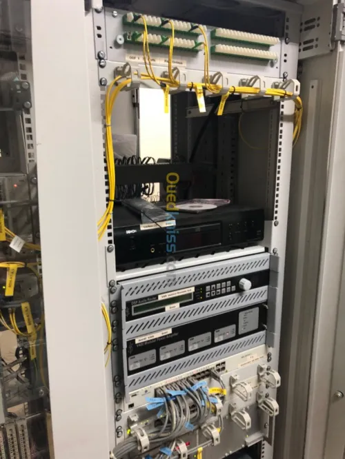 Fibre optique raccordement et test  