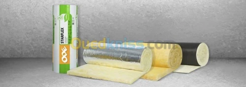 Rouleau d'isolation en laine de verre