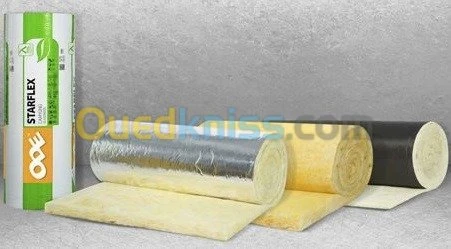 Rouleau d'isolation en laine de verre