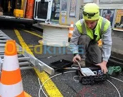Soufflage et tirage fibre optique 