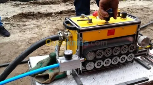 Soufflage et tirage fibre optique 