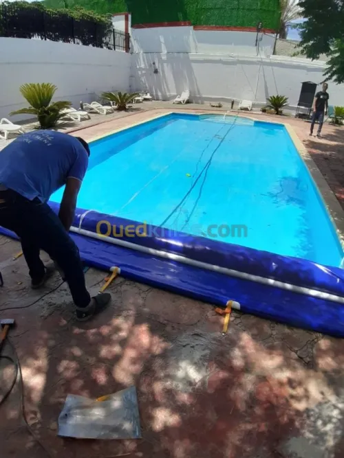 Couverture piscine bâche 