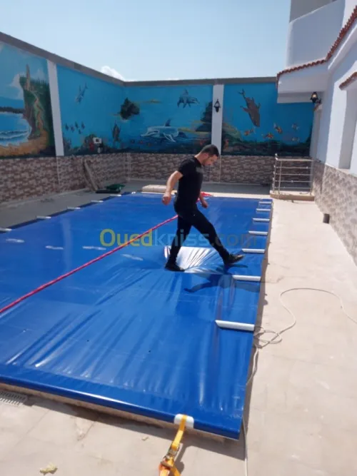 Couverture piscine bâche 