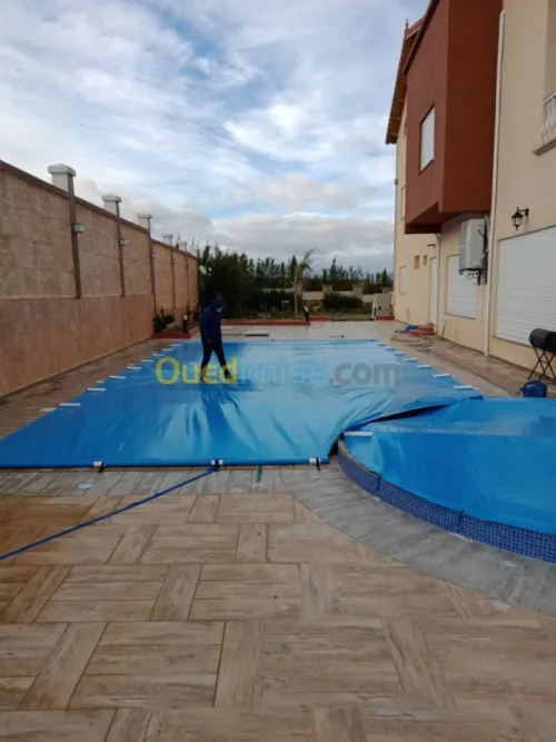 Couverture piscine bâche 