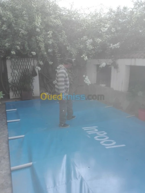 Couverture piscine bâche 