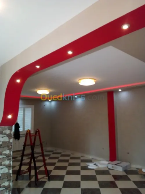 Placoplâtre.pvc.spott
