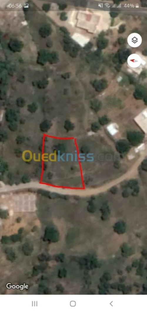 Vente Terrain Bejaia Chelata