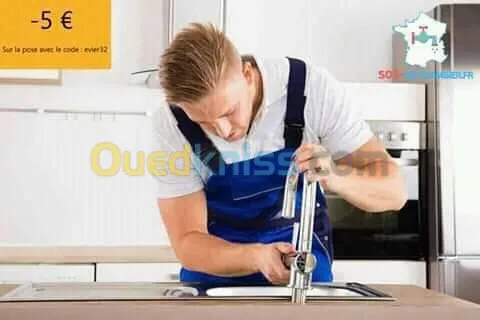 24/24 tout les travaux du plombier 