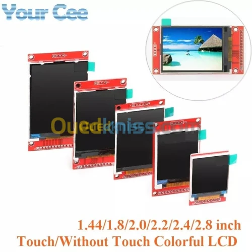 TFT LCD  1.44/1.8/2.0/2.2/2.4/2.8  SPI  ARDUINO