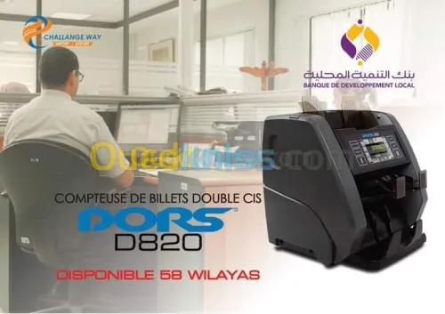 Compteuse de billets Dors 820