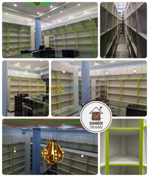 Agencement de pharmacie/clinique