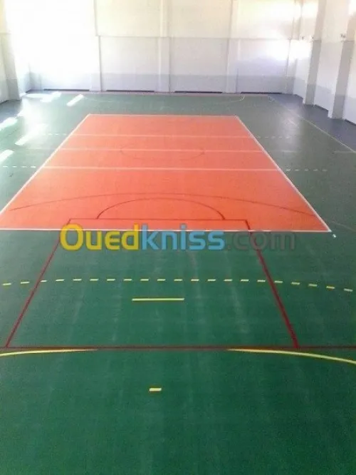 revêtement pour salle de sport