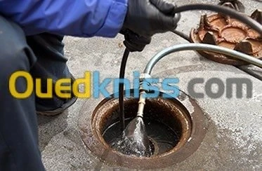 camion hydrocureur vidange deboucheur