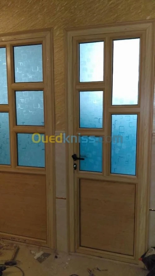 Menuiserie Aluminium ,PVC ,placoplatre