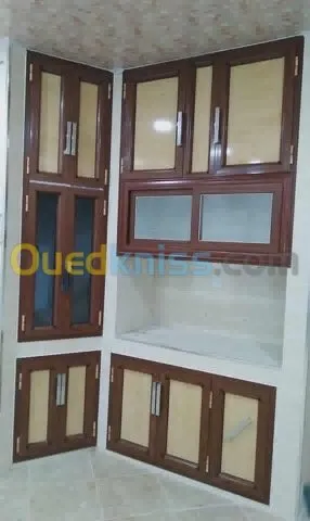 Menuiserie Aluminium ,PVC ,placoplatre