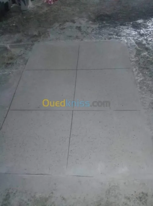  Granito coulé et poncage 