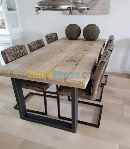 Fabrication des tables en inox