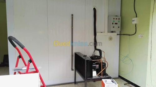 Vente  des chambres froids