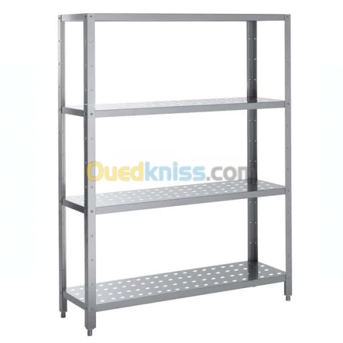 chariot de volaille et table en inox @