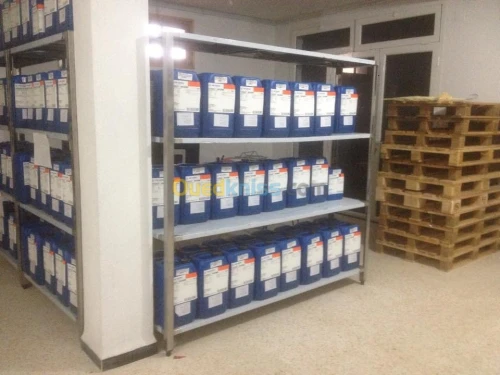 chariot de volaille et table en inox @