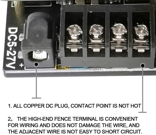 amplificateur AUDIO MINI  ZK-502L  et ZK-502C  arduino 