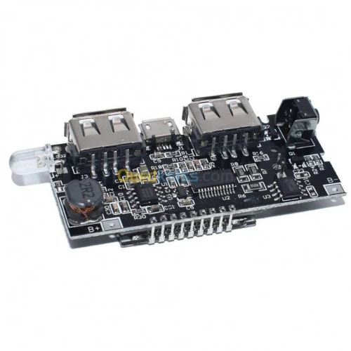 Arduino - Chargeur de batterie USB 5V 1A 2.1A (noir) / USB 5V 2,4 A (vert)