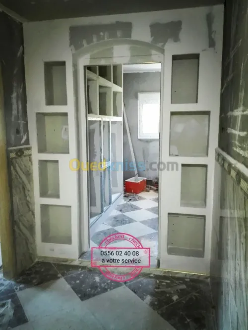 Placoplatre decoration