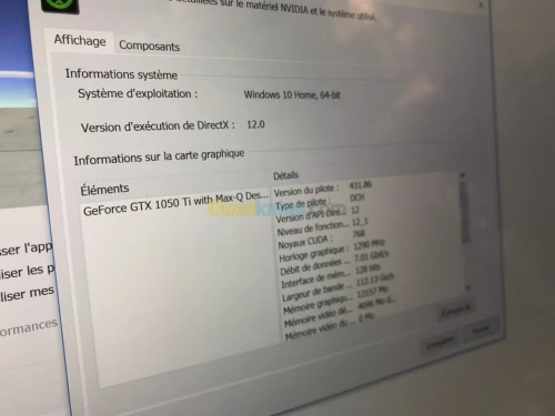 HP SPECTRE 15 4k i7 8750H 16GB 1050 Ti