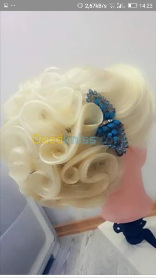 Chignon mariée