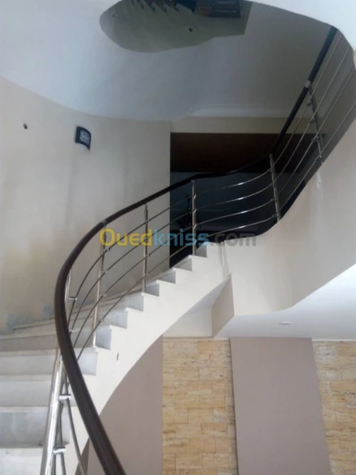 Rampes d'escalier en Inox