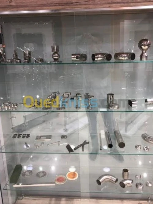 Vente de tubes et accessoires en Inox