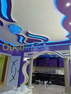 placo platre ba13 et peinture