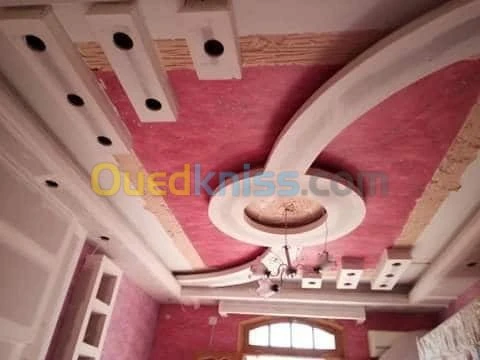 placo platre ba13 et peinture