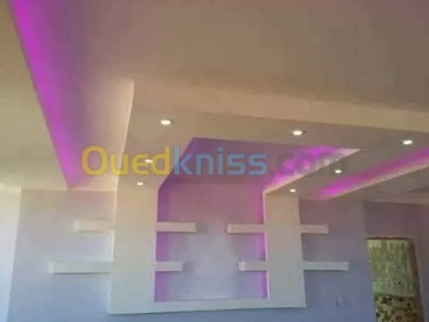 placo platre ba13 et peinture