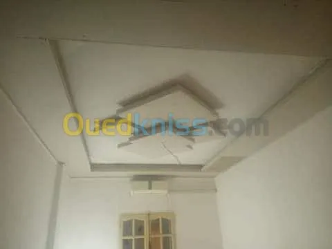 placo platre ba13 et peinture