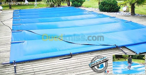 couverture piscine bache a barres