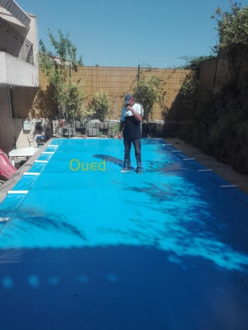 couverture piscine bache a barres