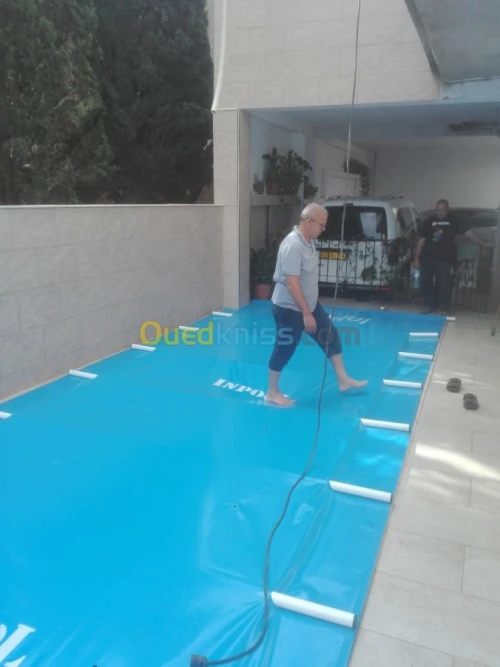 couverture piscine bache a barres