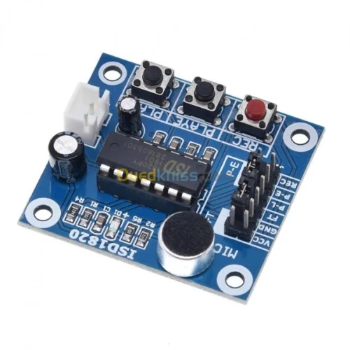 Module d'enregistrement vocale ISD1820 Arduino 