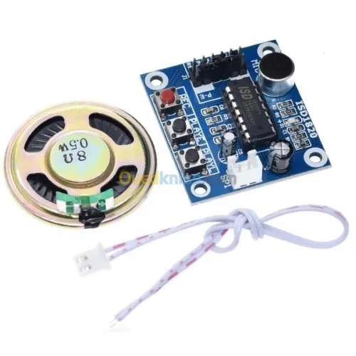 Module d'enregistrement vocale ISD1820 Arduino 