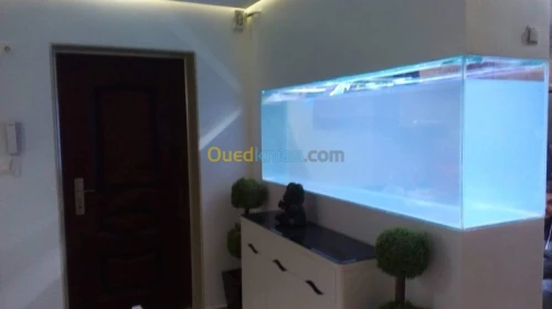 Montage et aménagement d'aquarium 