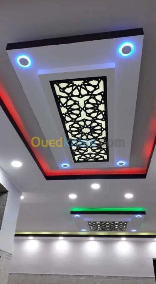 Placoplatre et decoration