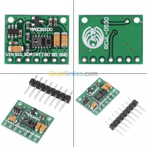 capteur  fréquen MAX30102 ET MAX30100 ARDUINO 