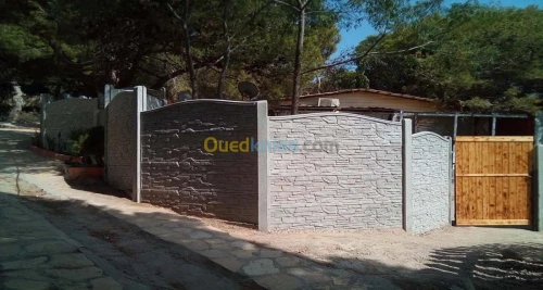 Cloture béton préfabriqué