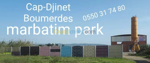 Cloture béton préfabriqué