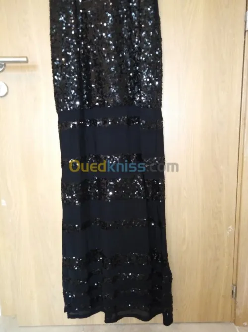 VENTE ROBE DE SOIRÉE NOIRE - STRASS