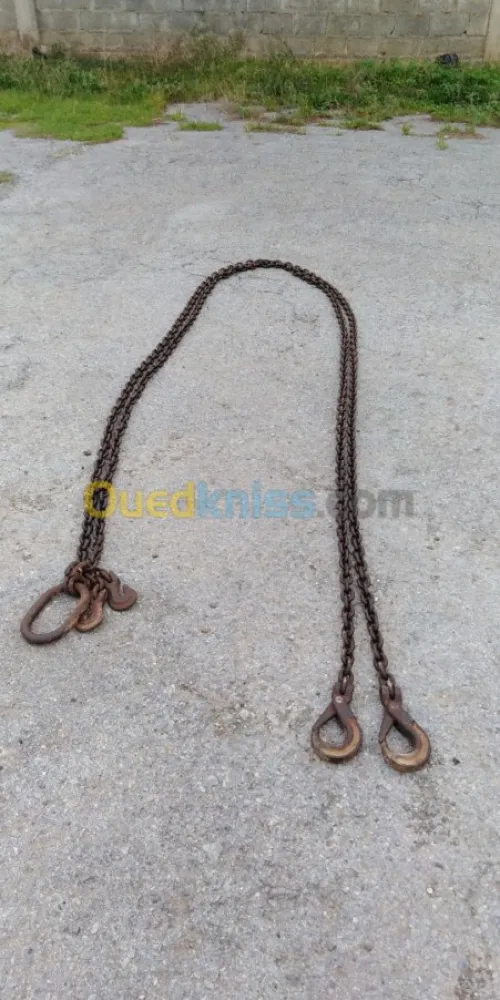 CHAINE QUATRE BRIN ET ROUE D'ECHAFFAUD