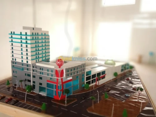 Maquette .3d .etude et conception arch