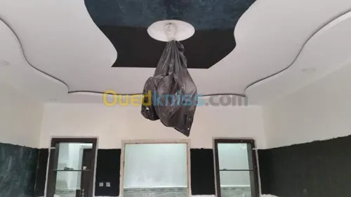 Maçonnerie, plomberie' placo PVC 